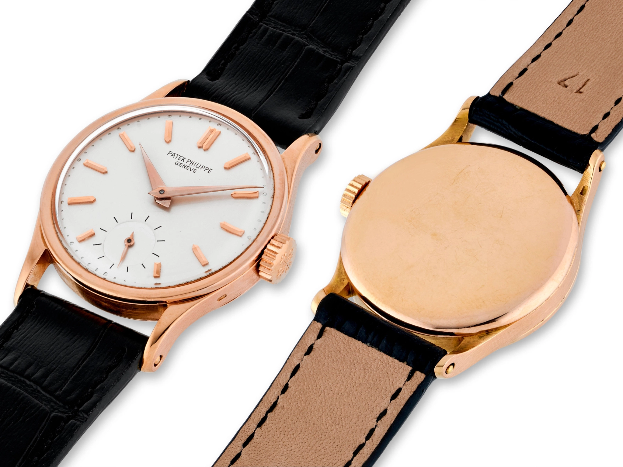 Patek Philippe Calatrava: lịch sử và cấu trúc: Patek Philippe Calatrava 5196R nhìn chính diện