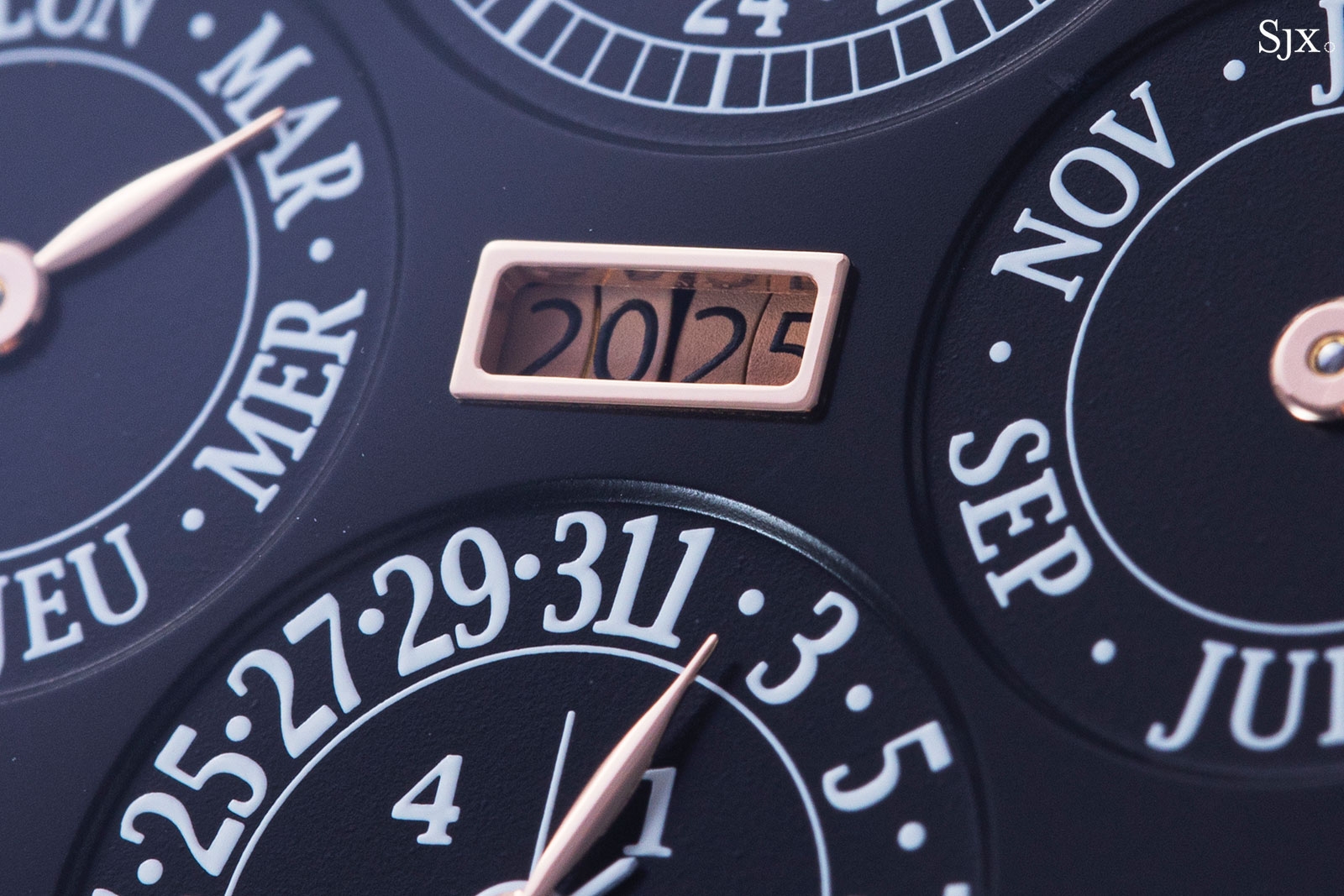 Patek Philippe 6300A tại Only Watch 2019: hồ sơ CHF 31 triệu: mặt lịch của Ref. 6300A-010
