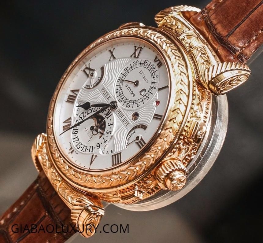 Patek Philippe Grandmaster Chime 6300G: 20 chức năng