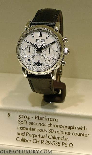 Patek Philippe Ref. 5204P split-seconds lịch vạn niên