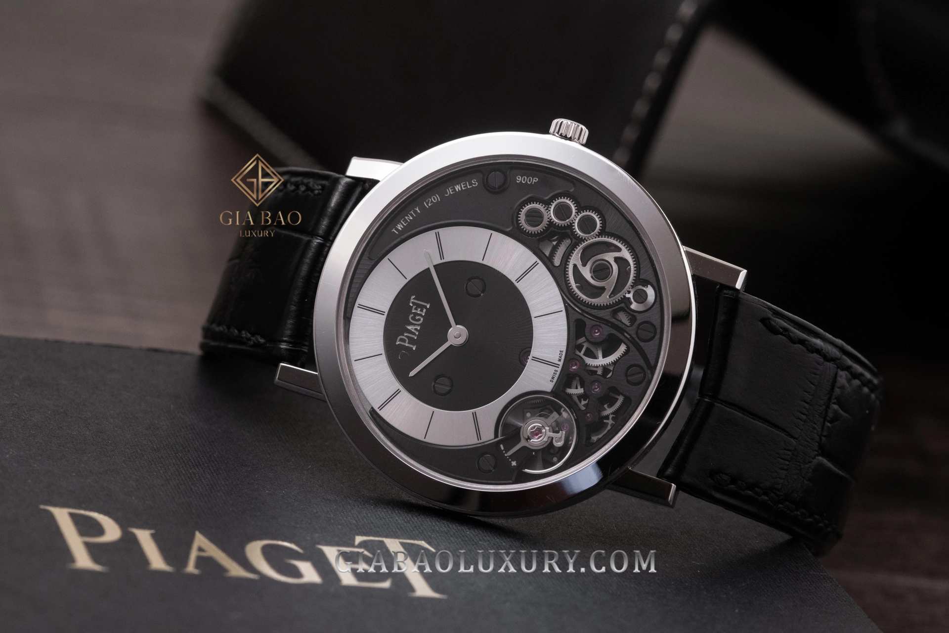 Piaget Altiplano 900P G0A39111: mỏng 3,65 mm: Piaget Altiplano 900P G0A39111 nhìn chính diện