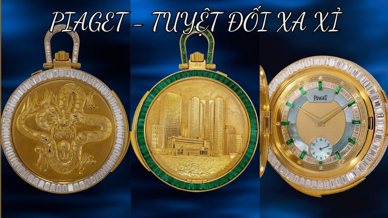 Piaget Répétition à Minutes à Carillon: đồng hồ bỏ túi độc bản Hong Kong 1996
