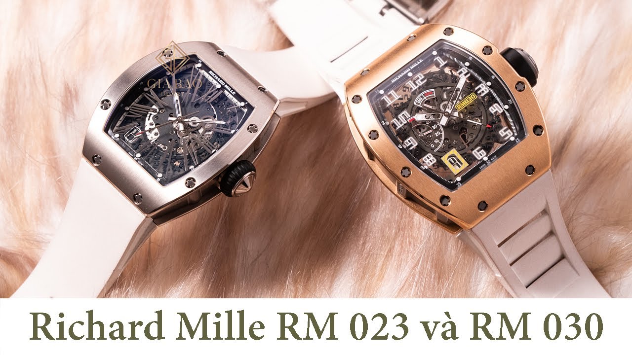 Richard Mille RM 023 và RM 030: khác biệt cốt lõi