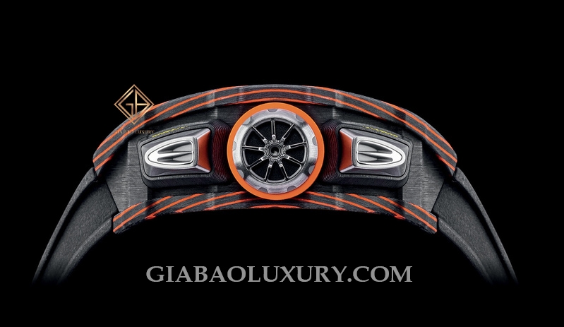 Richard Mille RM 11-03 McLaren tại Only Watch 2019: vỏ Carbon TPT và Quartz TPT màu cam