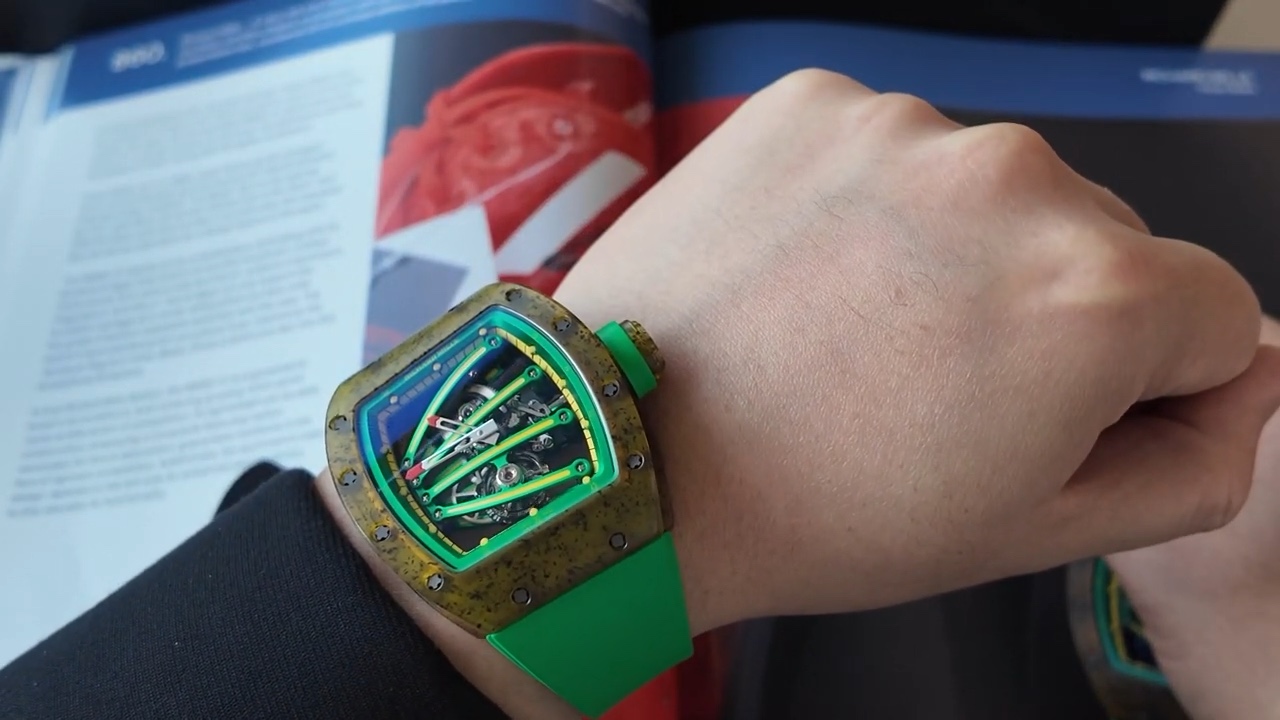 Richard Mille RM 59-01 Yohan Blake trên cổ tay