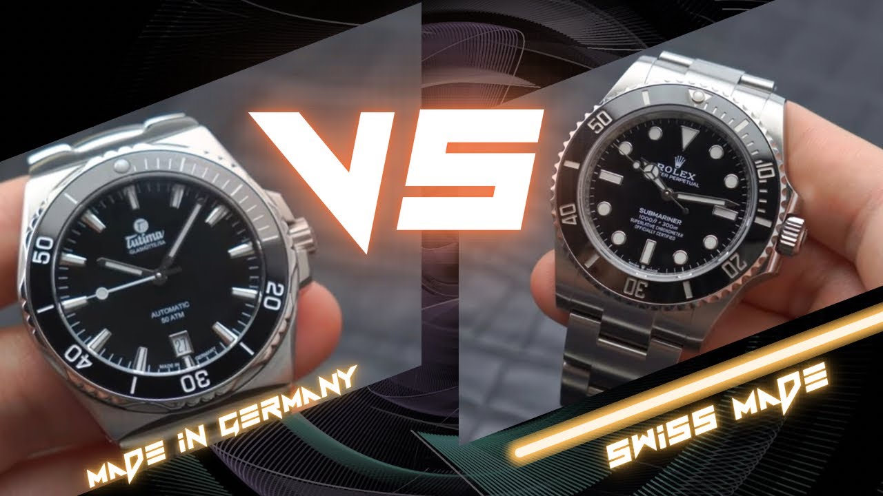 Rolex Submariner 124060 và Tutima Seven Seas S