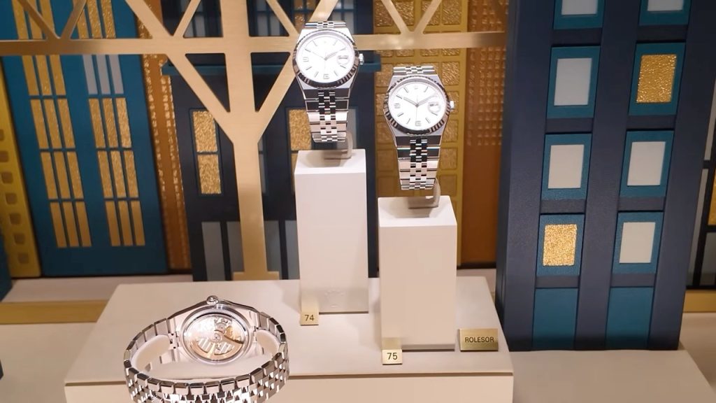 Rolex Land-Dweller trong khu trưng bày 2025