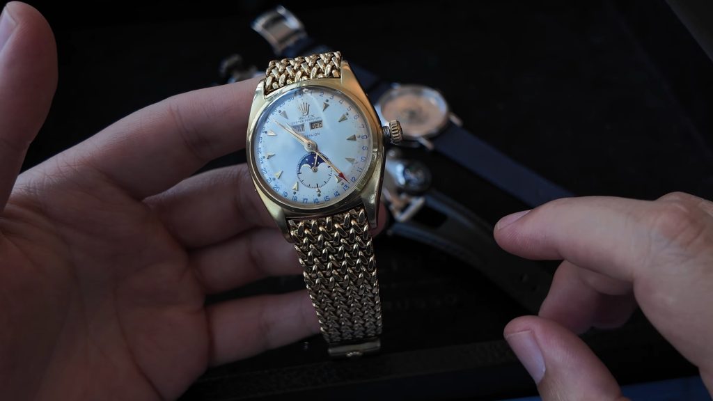 Mặt số Soleil Rolex ref. 6062