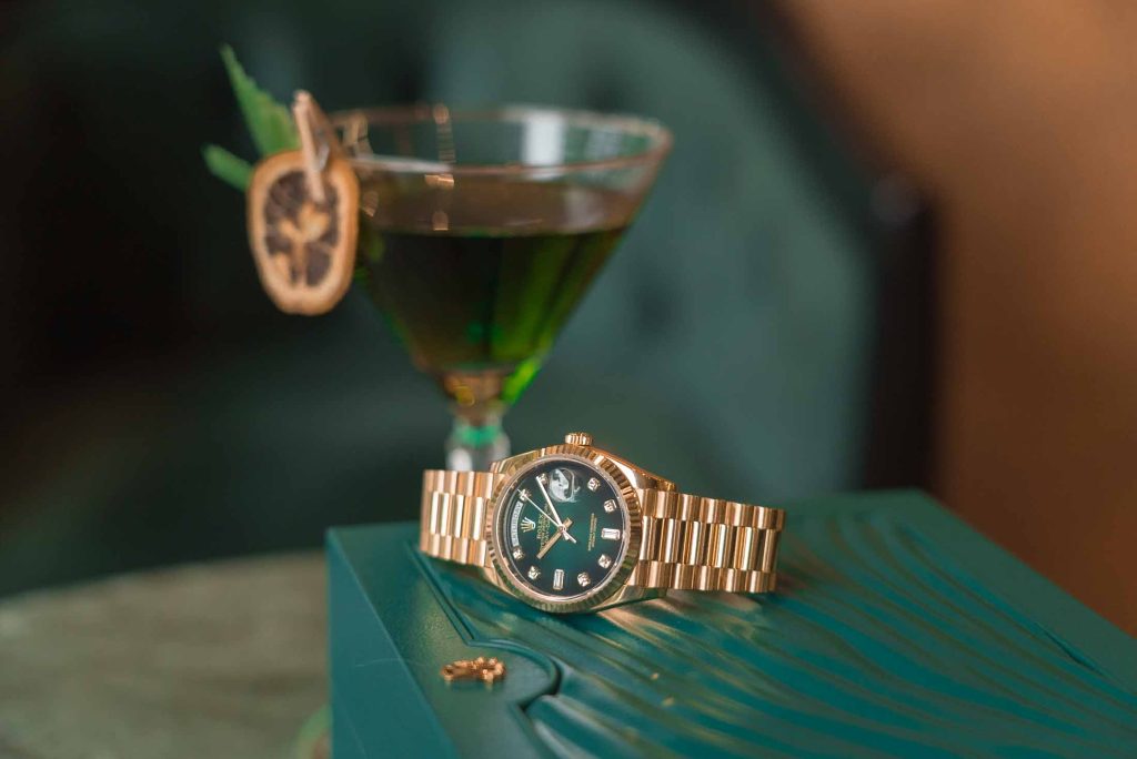 Rolex tại Baselworld 2019: GMT-Master II và Day-Date 36: Rolex Day-Date 36 Ref. 128238 mặt số xanh ombré giới thiệu năm 2019