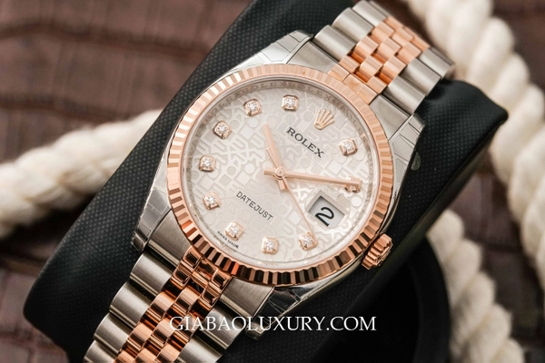Rolex Datejust 116231 mặt “vi tính”: nhận diện đúng cấu hình — ảnh chi tiết 01