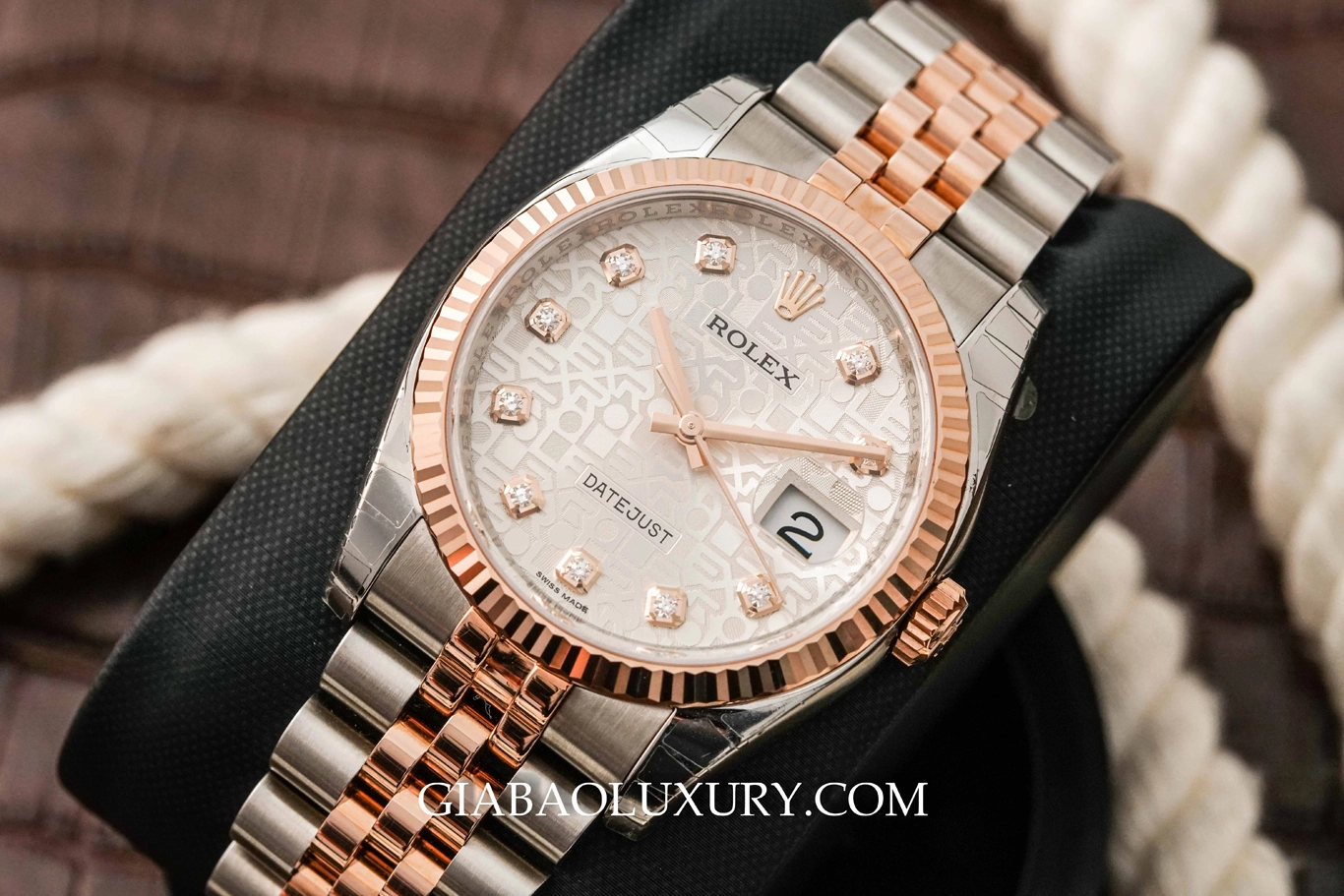 Rolex Datejust 116231 mặt “vi tính”: nhận diện đúng cấu hình — ảnh chi tiết 02