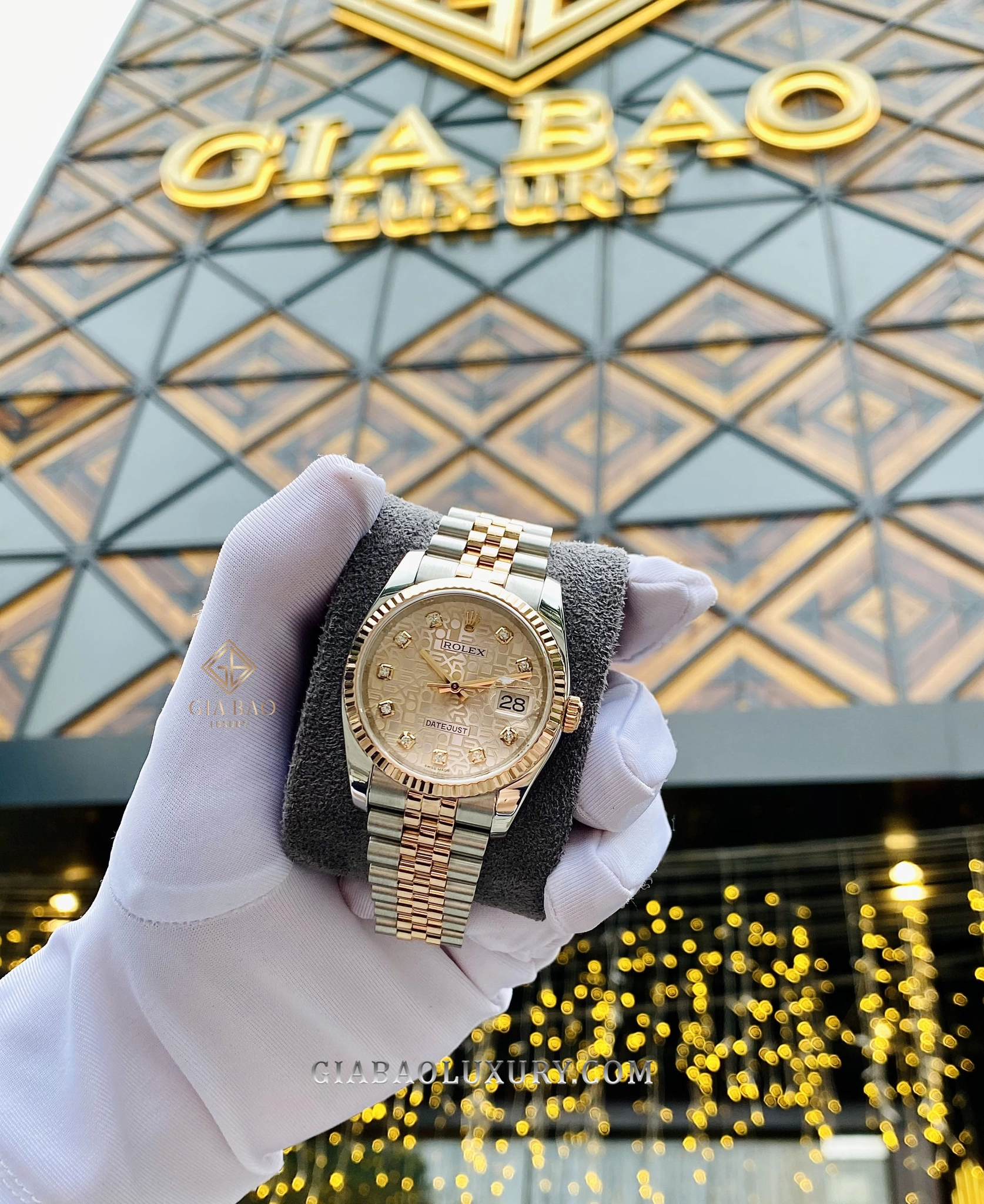 Rolex Datejust 116231 mặt “vi tính”: nhận diện đúng cấu hình — ảnh chi tiết 03