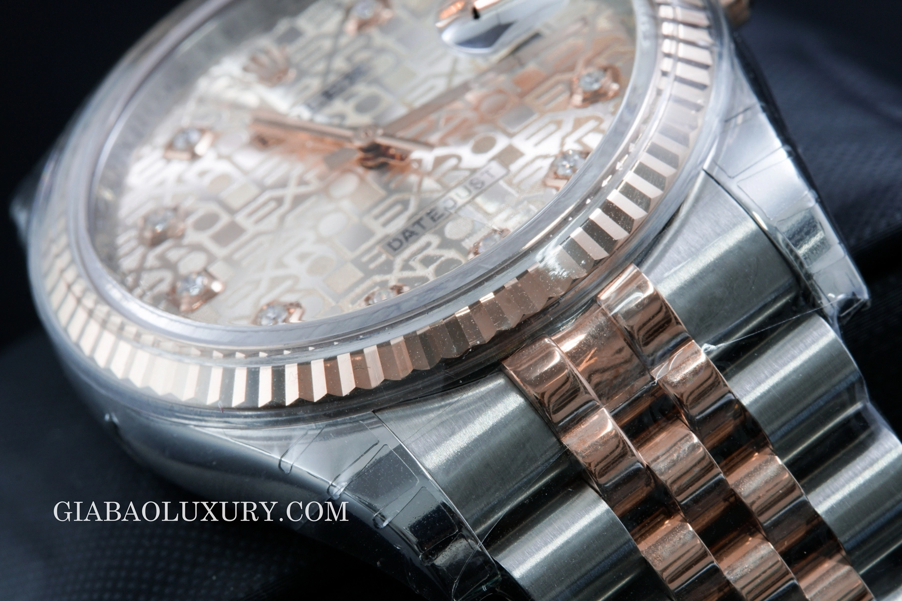 Rolex Datejust 116231 mặt “vi tính”: nhận diện đúng cấu hình — ảnh chi tiết 05