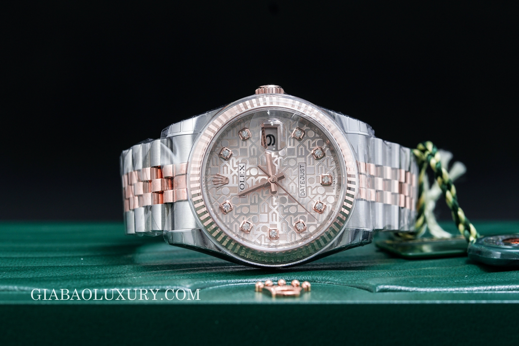 Rolex Datejust 116231 mặt “vi tính”: nhận diện đúng cấu hình — ảnh chi tiết 06