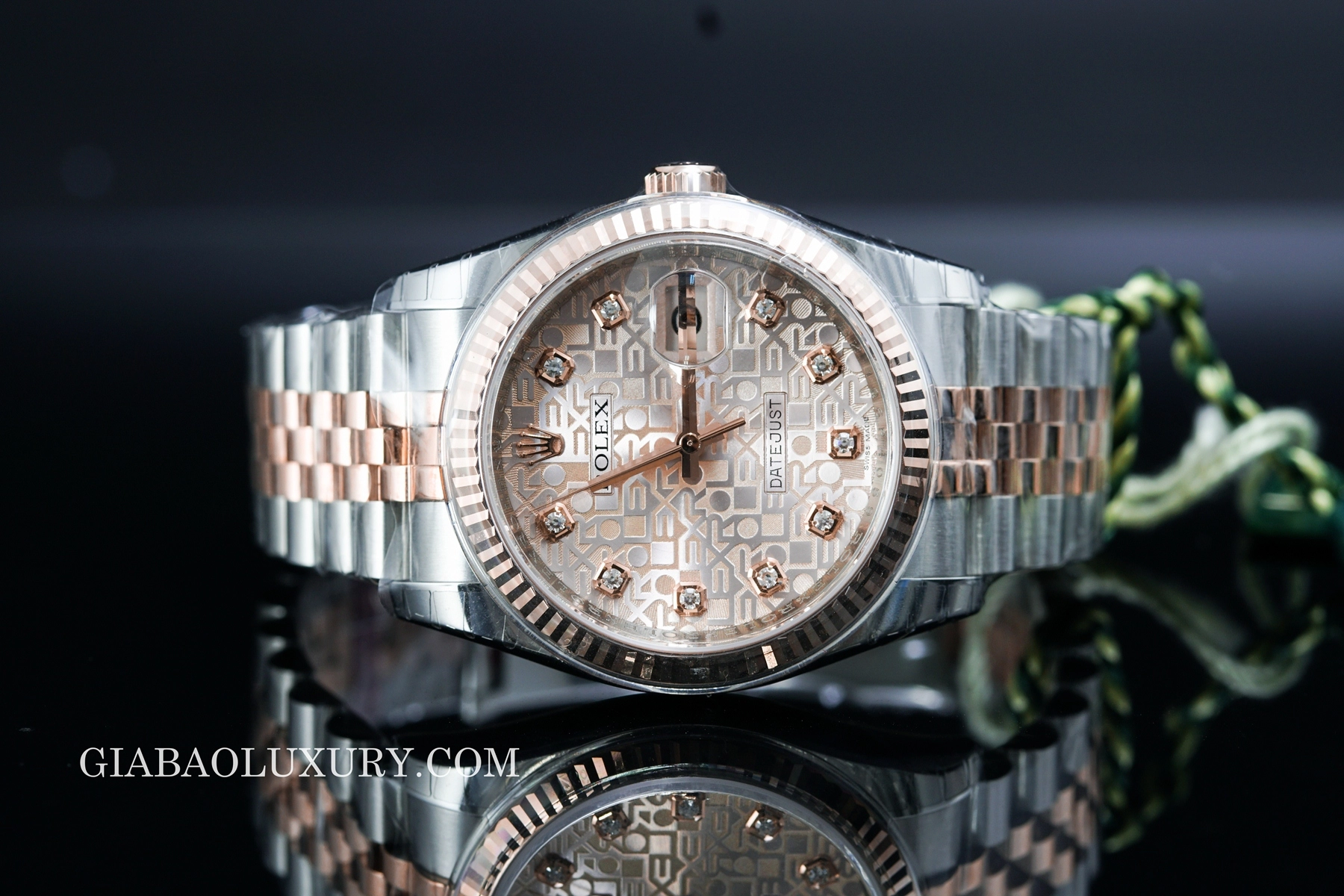 Rolex Datejust 116231 mặt “vi tính”: nhận diện đúng cấu hình — ảnh chi tiết 12