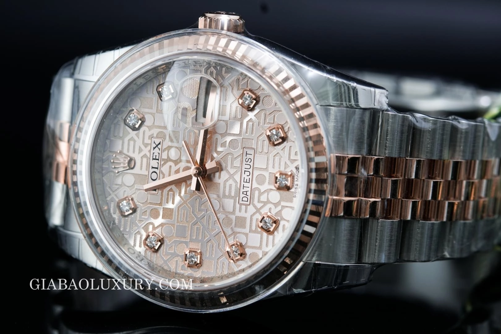 Rolex Datejust 116231 mặt “vi tính”: nhận diện đúng cấu hình — ảnh chi tiết 13