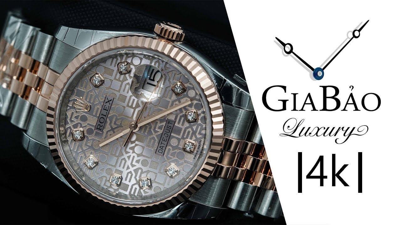 Rolex Datejust 116231 mặt “vi tính”: nhận diện đúng cấu hình
