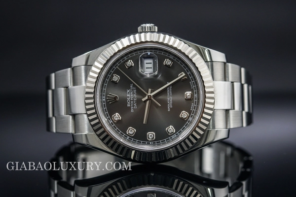 Rolex Datejust II 116334: vỏ 41 mm và calibre 3136