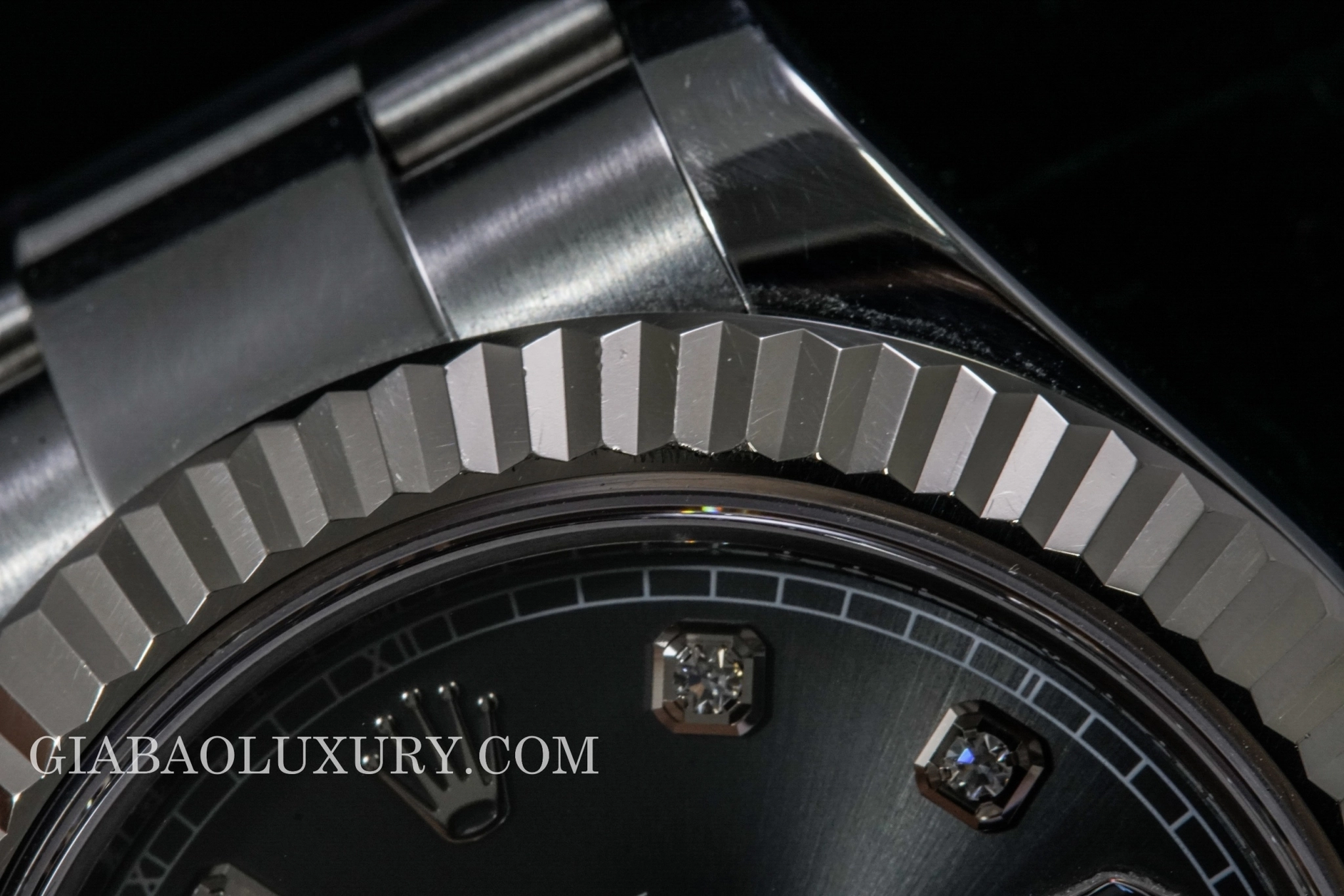 Rolex Datejust II 116334: vỏ 41 mm và calibre 3136 — ảnh chi tiết 06