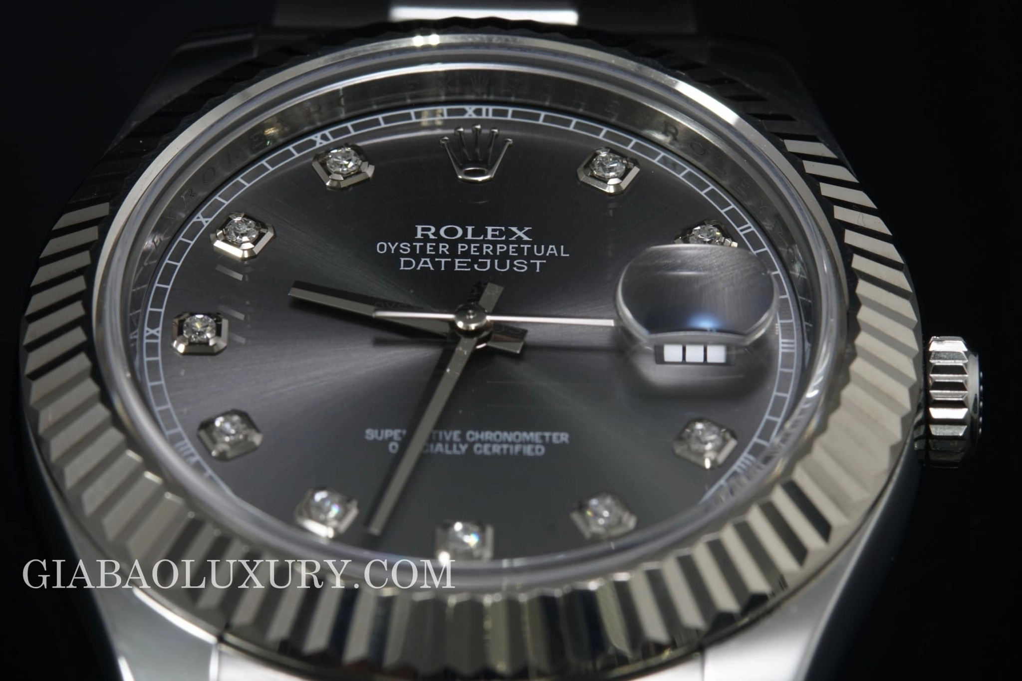 Rolex Datejust II 116334: vỏ 41 mm và calibre 3136 — ảnh chi tiết 12