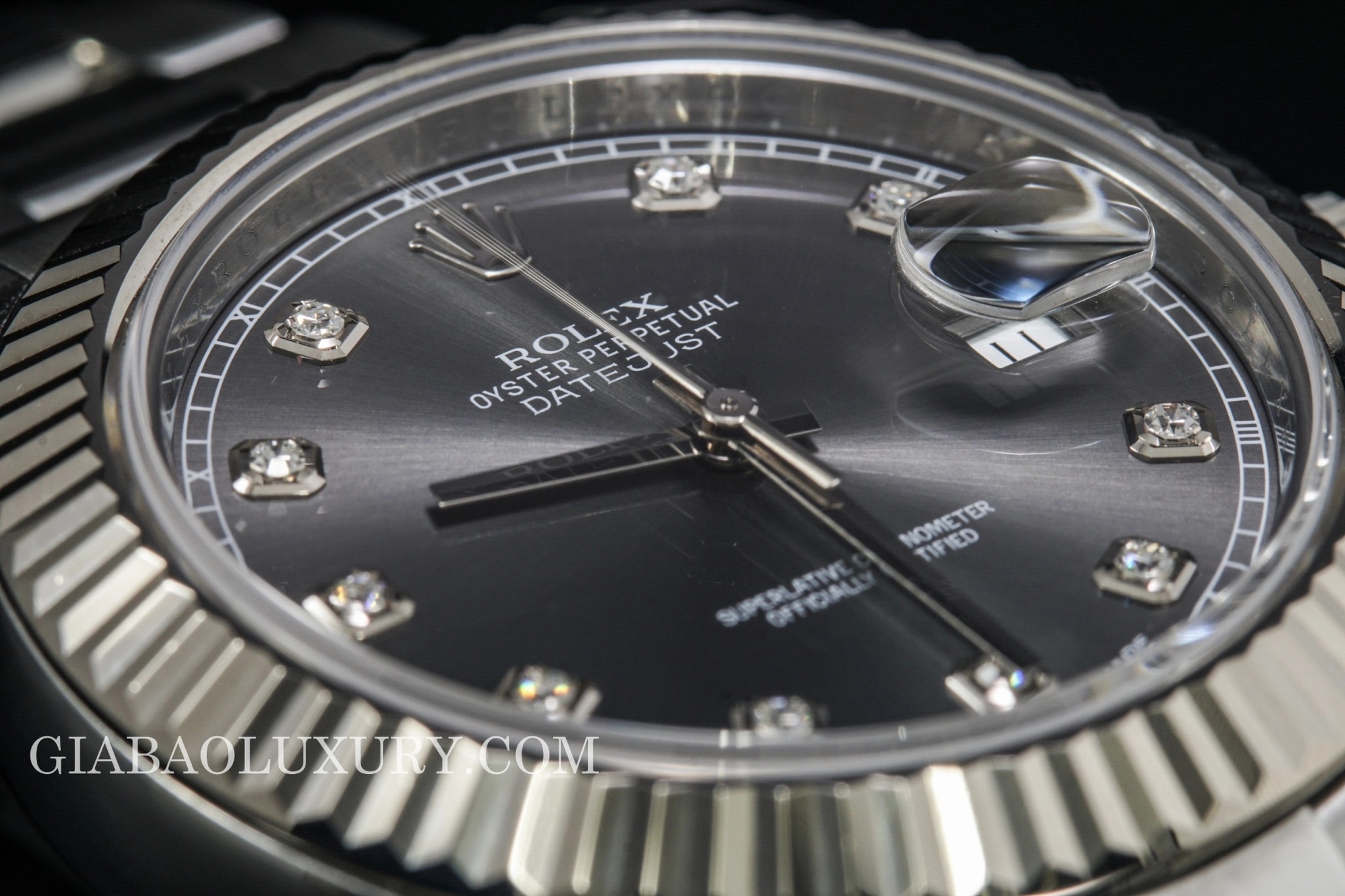 Rolex Datejust II 116334: vỏ 41 mm và calibre 3136 — ảnh chi tiết 13