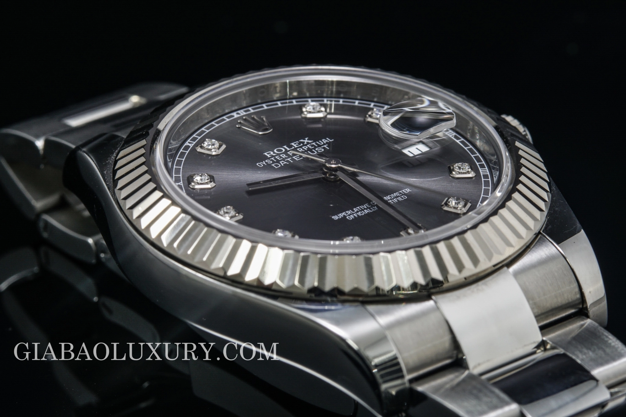Rolex Datejust II 116334: vỏ 41 mm và calibre 3136 — ảnh chi tiết 14