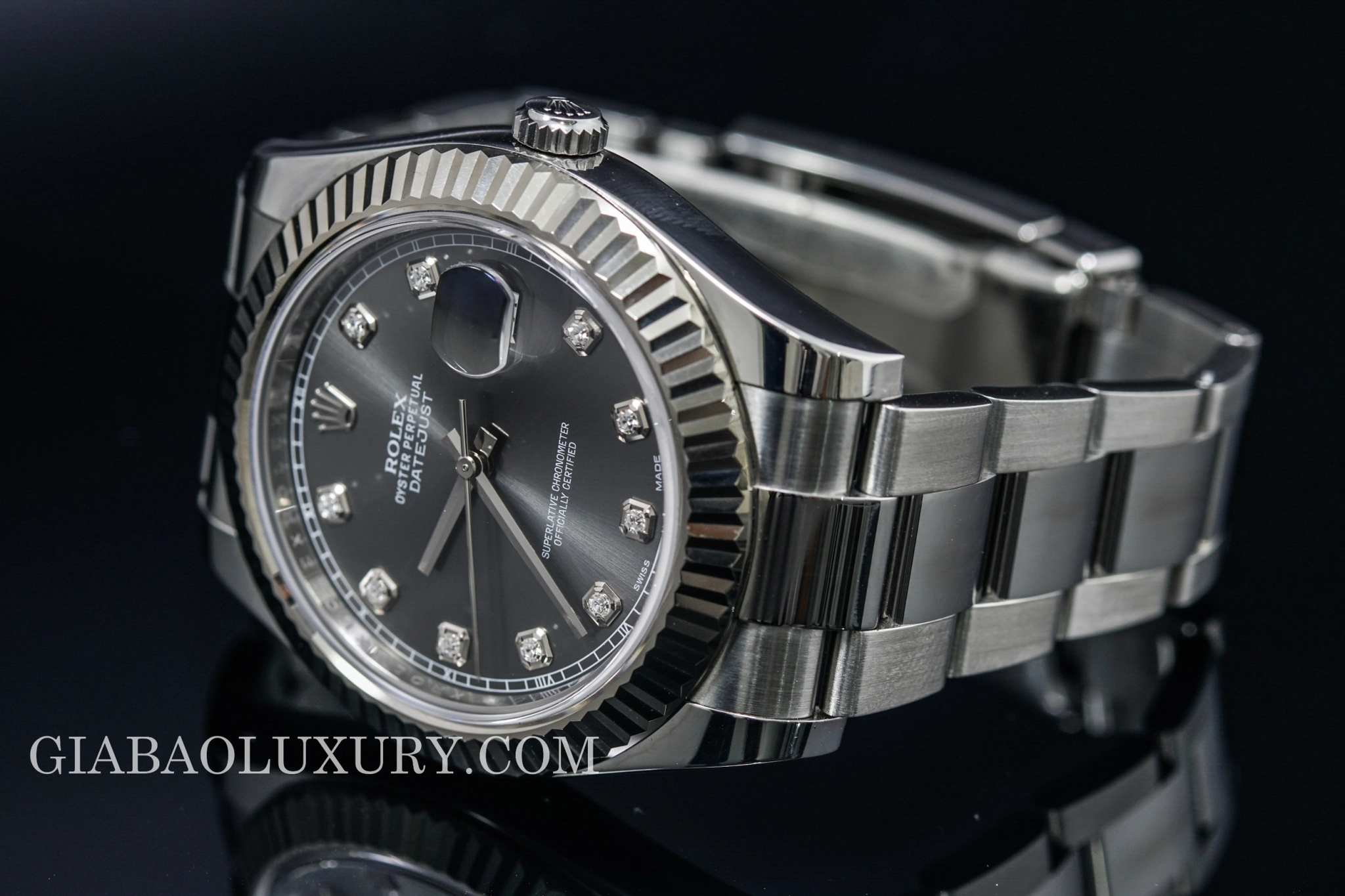 Rolex Datejust II 116334: vỏ 41 mm và calibre 3136 — ảnh chi tiết 26