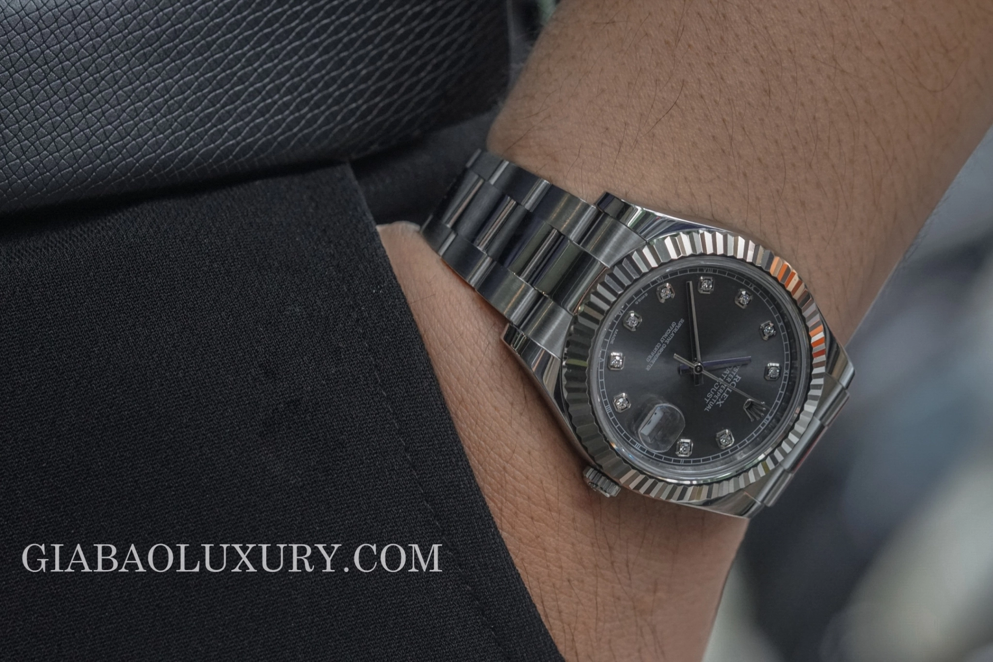 Rolex Datejust II 116334: vỏ 41 mm và calibre 3136 — ảnh chi tiết 29