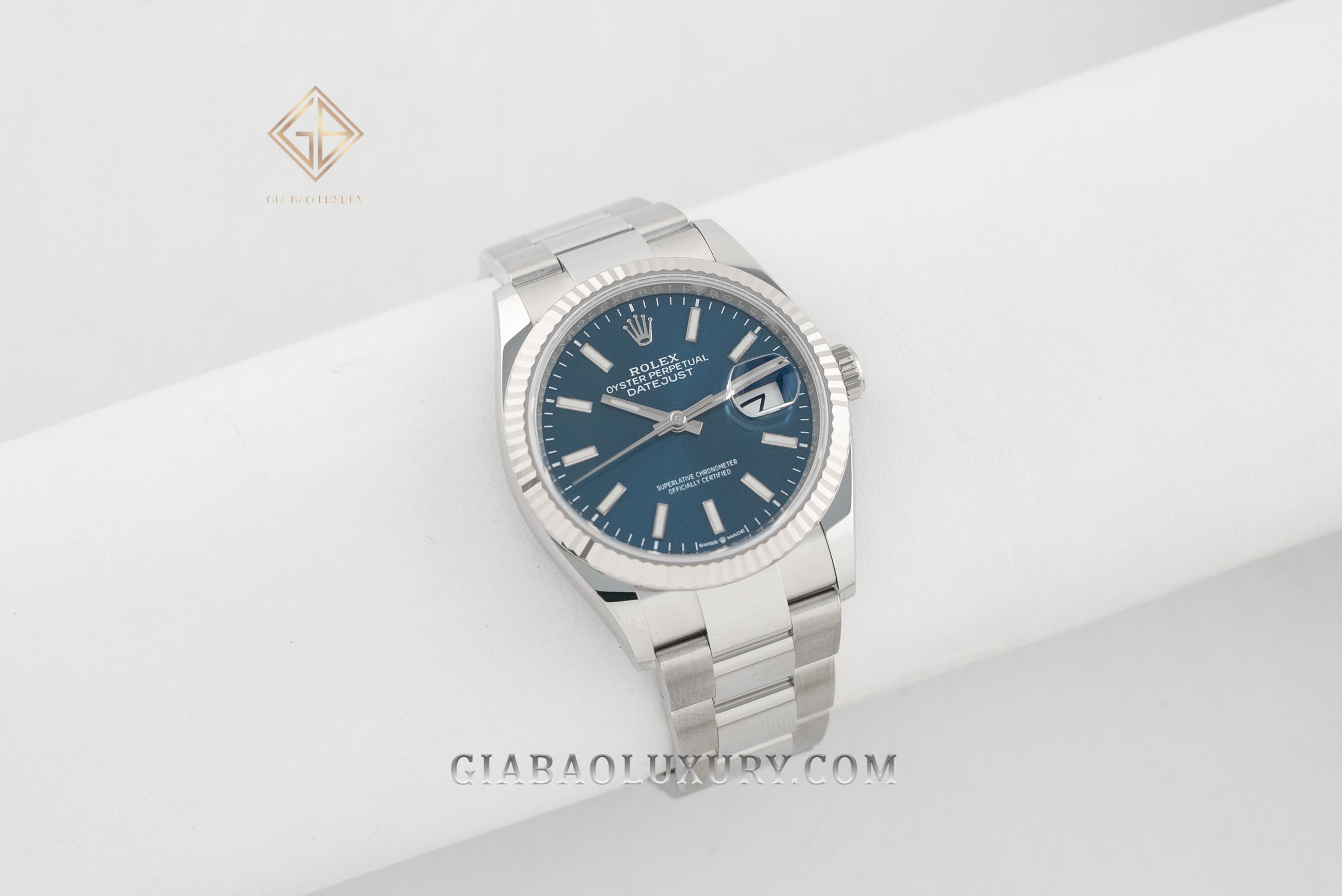 Góc nghiêng Rolex Datejust 36 ref. 126234