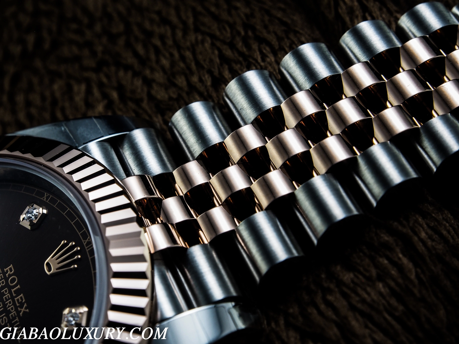 Rolex Datejust 41 126331 mặt chocolate: Everose Rolesor — ảnh chi tiết 18