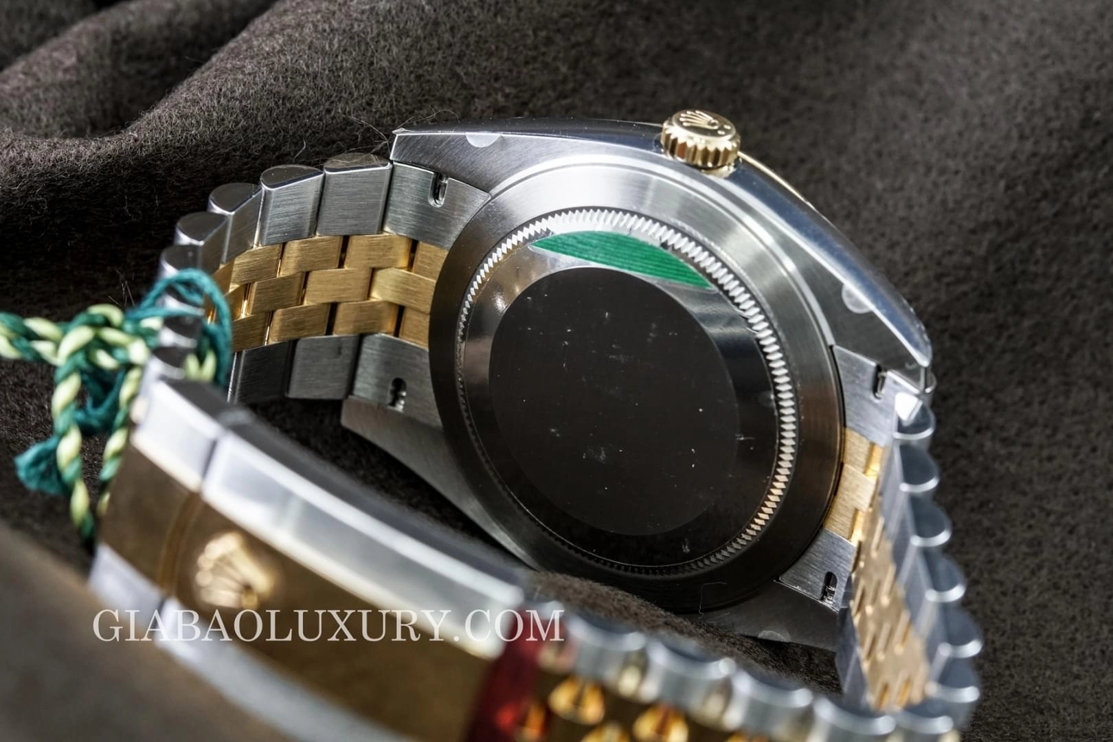 Rolex Datejust 41 126333 mặt đen cọc kim cương — ảnh chi tiết 06
