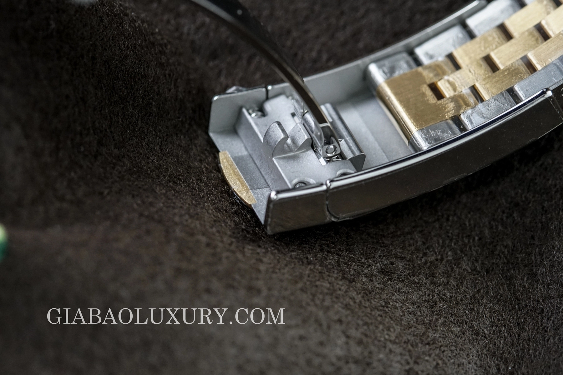 Rolex Datejust 41 126333 mặt đen cọc kim cương — ảnh chi tiết 08