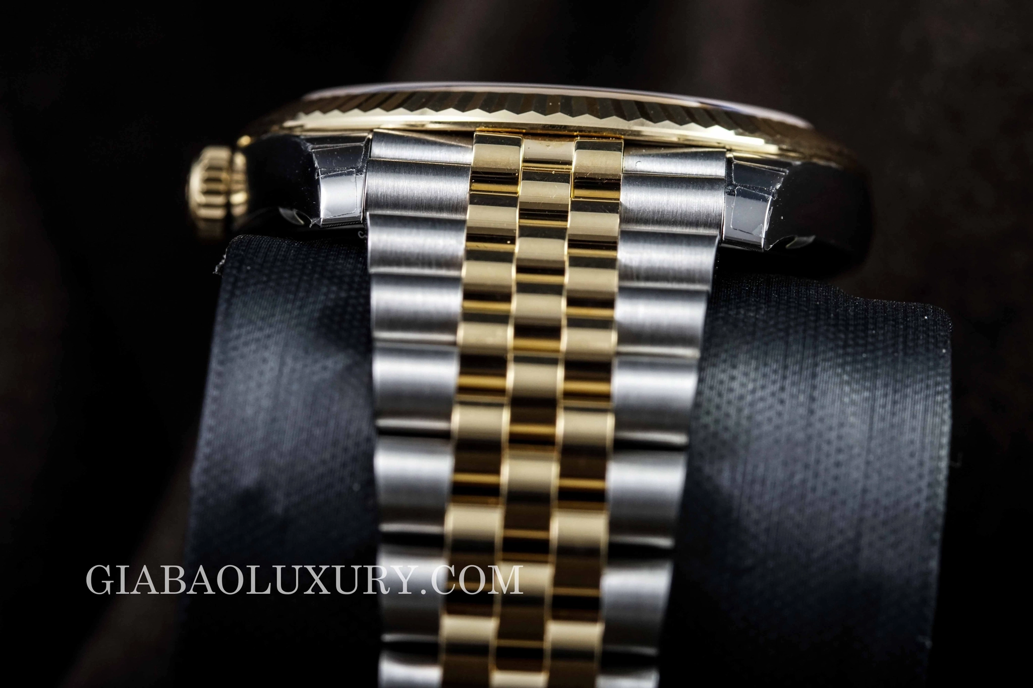 Rolex Datejust 41 126333 mặt đen cọc kim cương — ảnh chi tiết 10