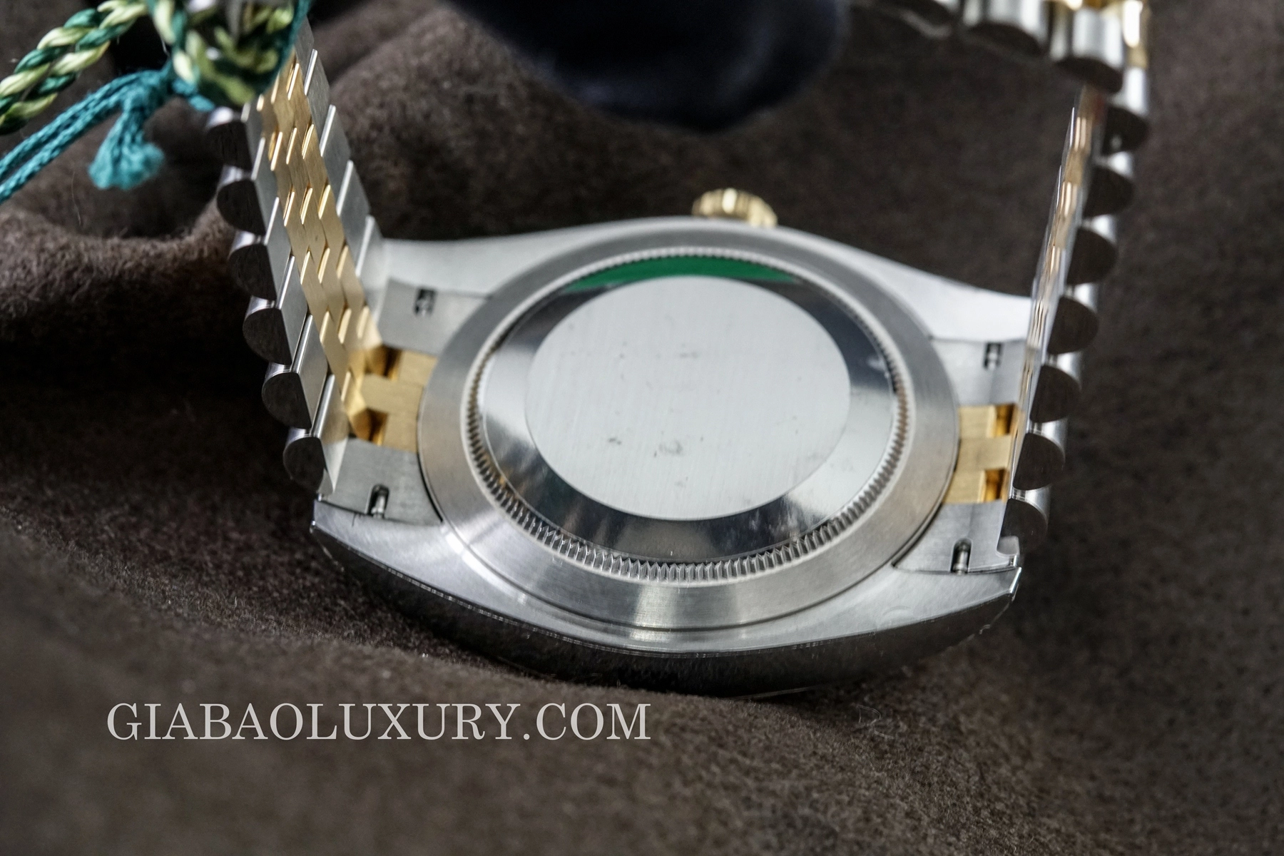 Rolex Datejust 41 126333 mặt đen cọc kim cương — ảnh chi tiết 15