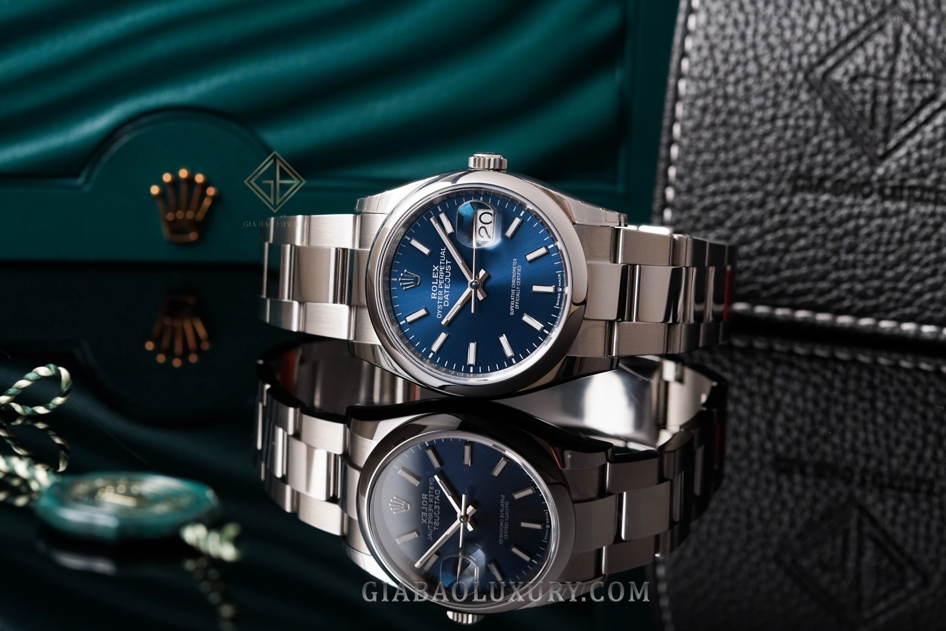 Rolex Datejust 36, Datejust II và Datejust 41: hai thế hệ Datejust mặt xanh trên dây Oyster