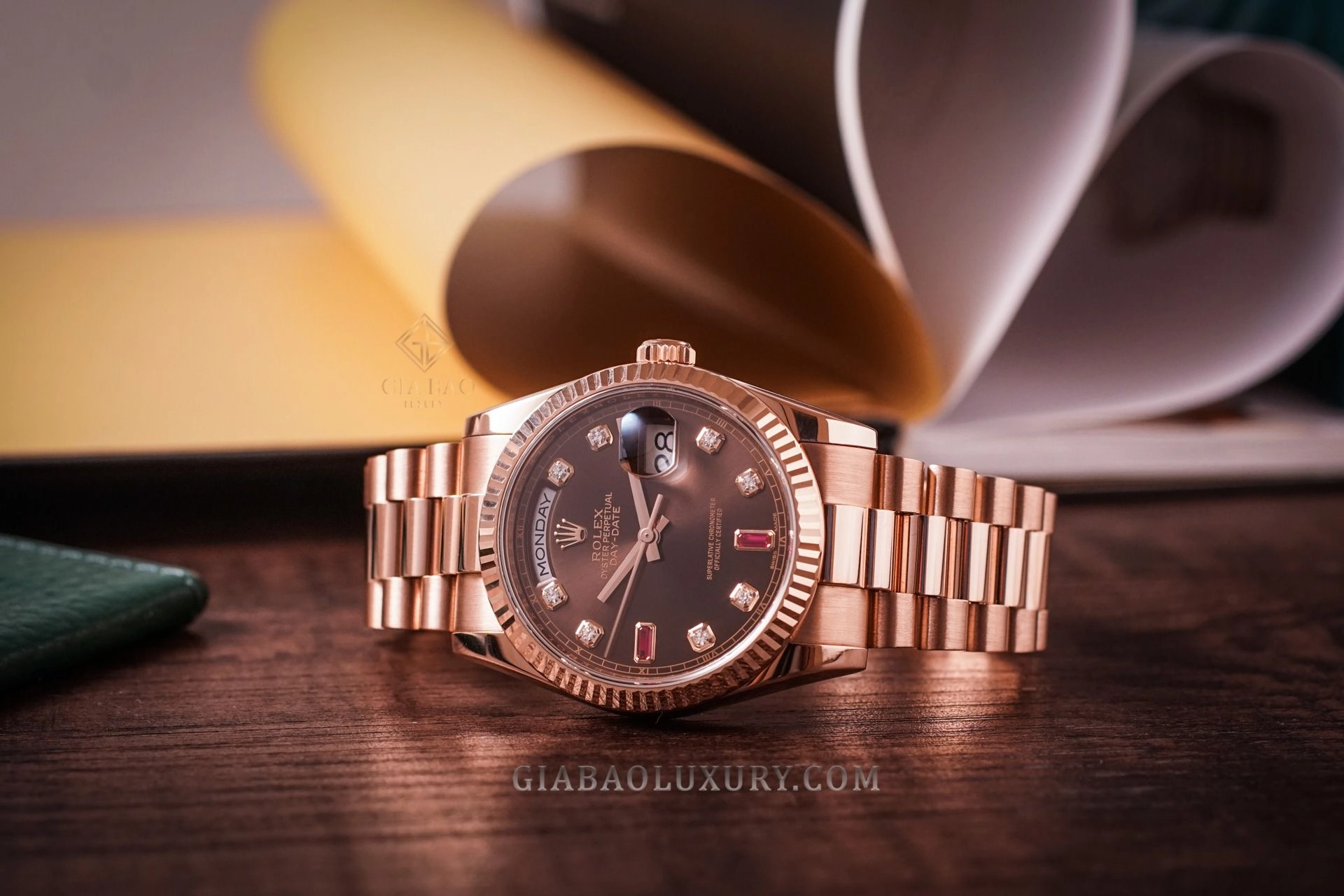 Rolex Day-Date 36 Ref. 118235: calibre 3155: toàn cảnh Day-Date 118235