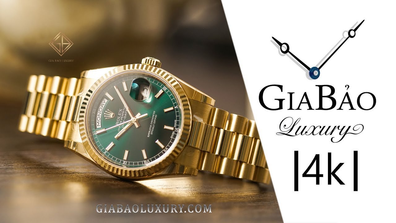 Rolex Day-Date 118238 mặt hồng cọc kim cương