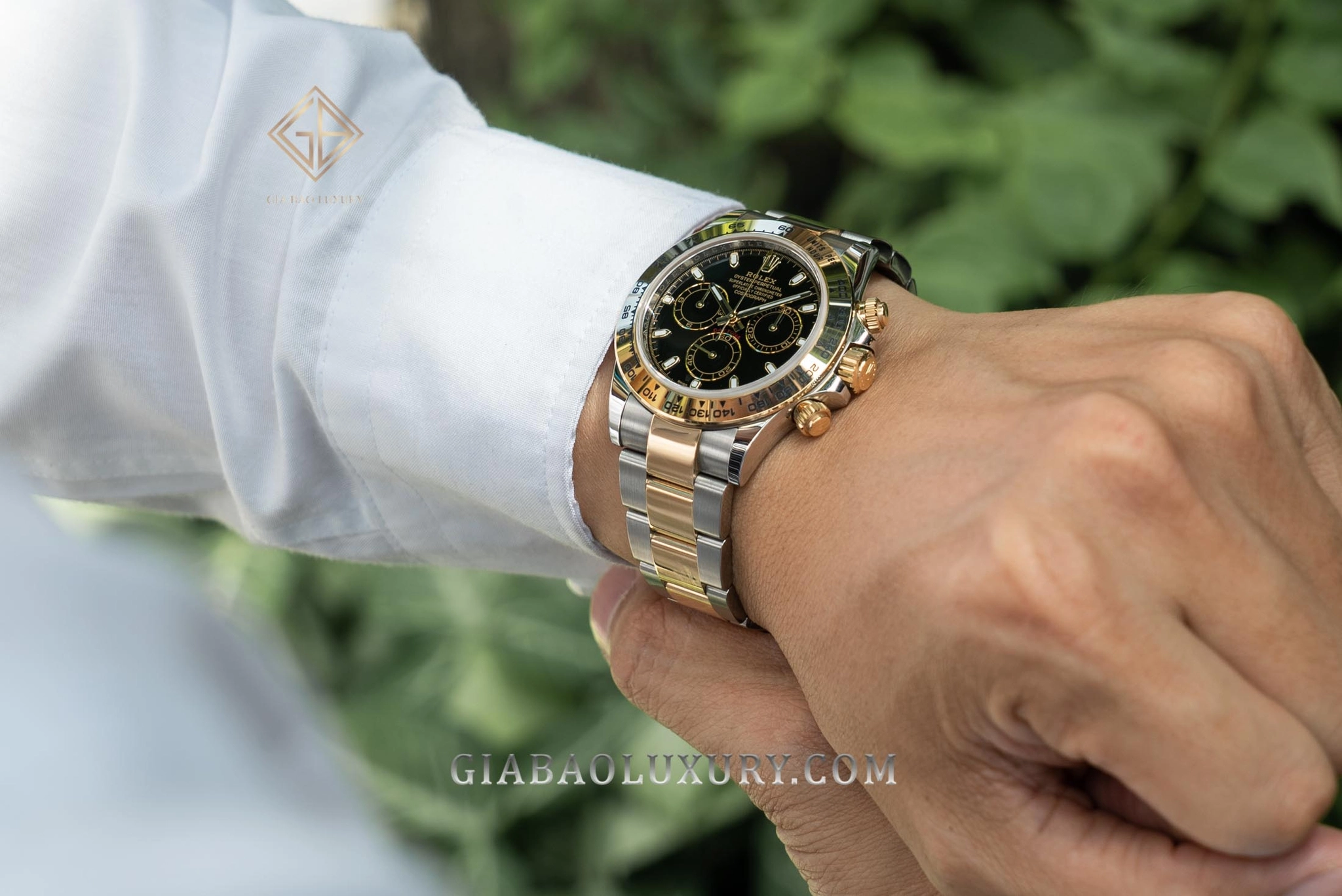 Rolex Daytona 116503: Rolesor và calibre 4130: tỷ lệ của đồng hồ khi lên cổ tay