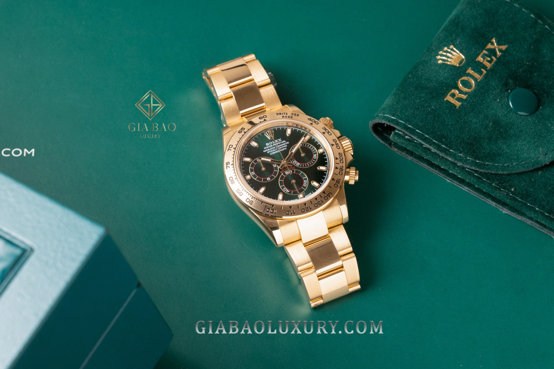 Rolex Daytona 116508 mặt số xanh: Toàn cảnh Rolex Daytona 116508 mặt số xanh