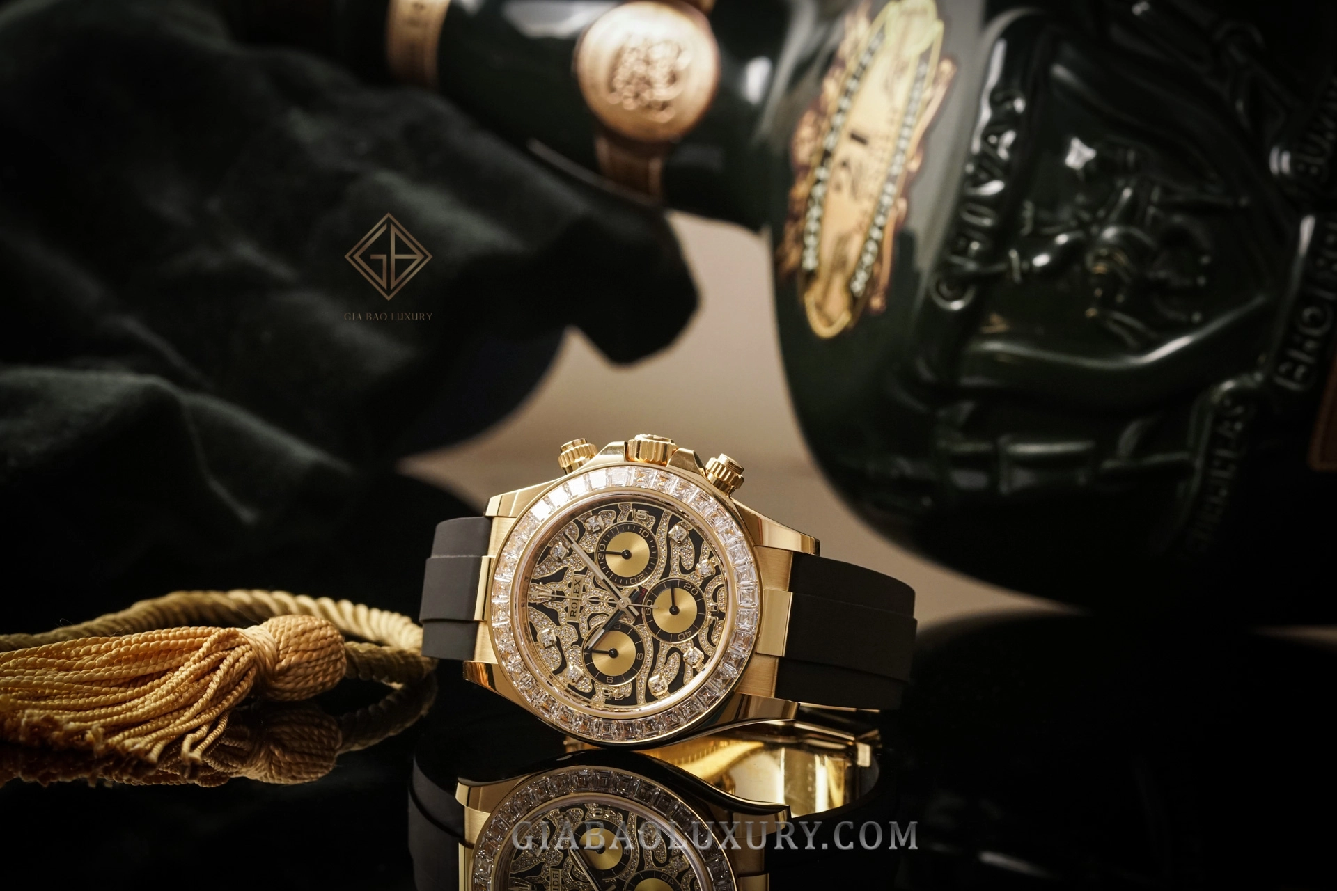 Rolex Daytona 116588TBR “Eye of the Tiger”: Rolex Daytona 116588TBR Eye of the Tiger nhìn chính diện