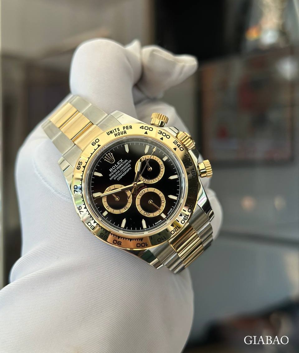 Mặt số đen Rolex Daytona 126503