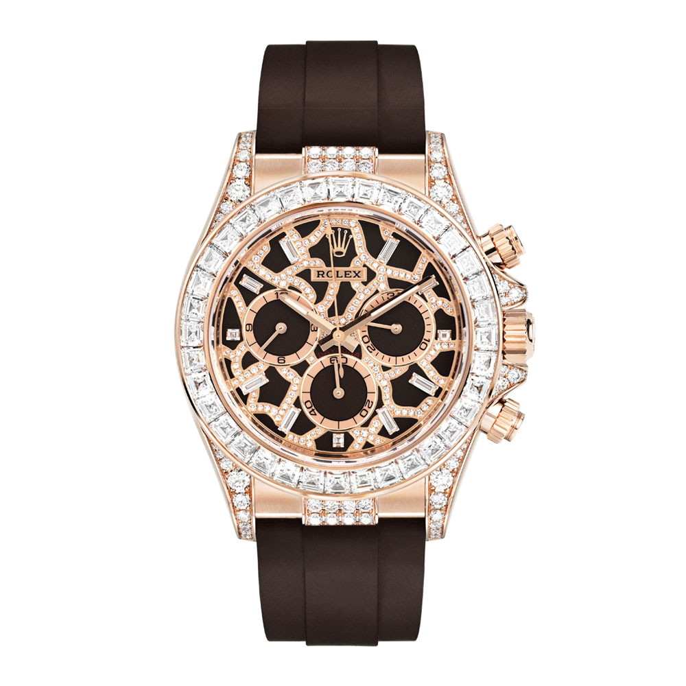 Rolex Daytona 126555TBR nhìn trực diện