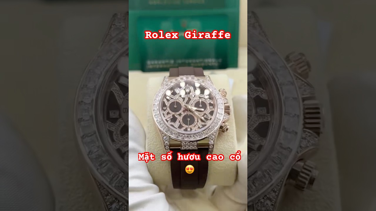 Rolex Daytona 126555TBR “Giraffe” ngoài catalogue