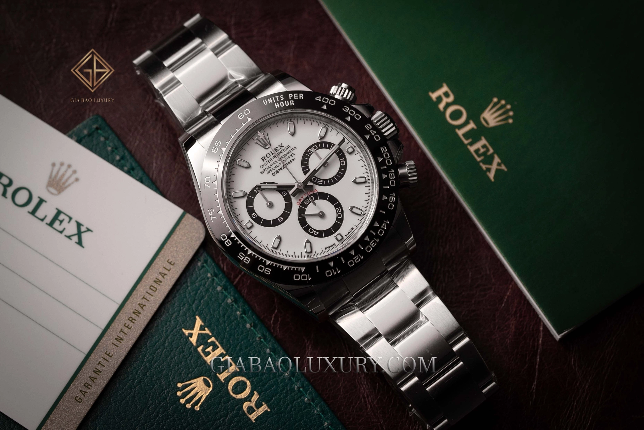 Rolex Daytona: lịch sử bộ máy chronograph: chi tiết vỏ và mặt số Cosmograph Daytona hiện đại