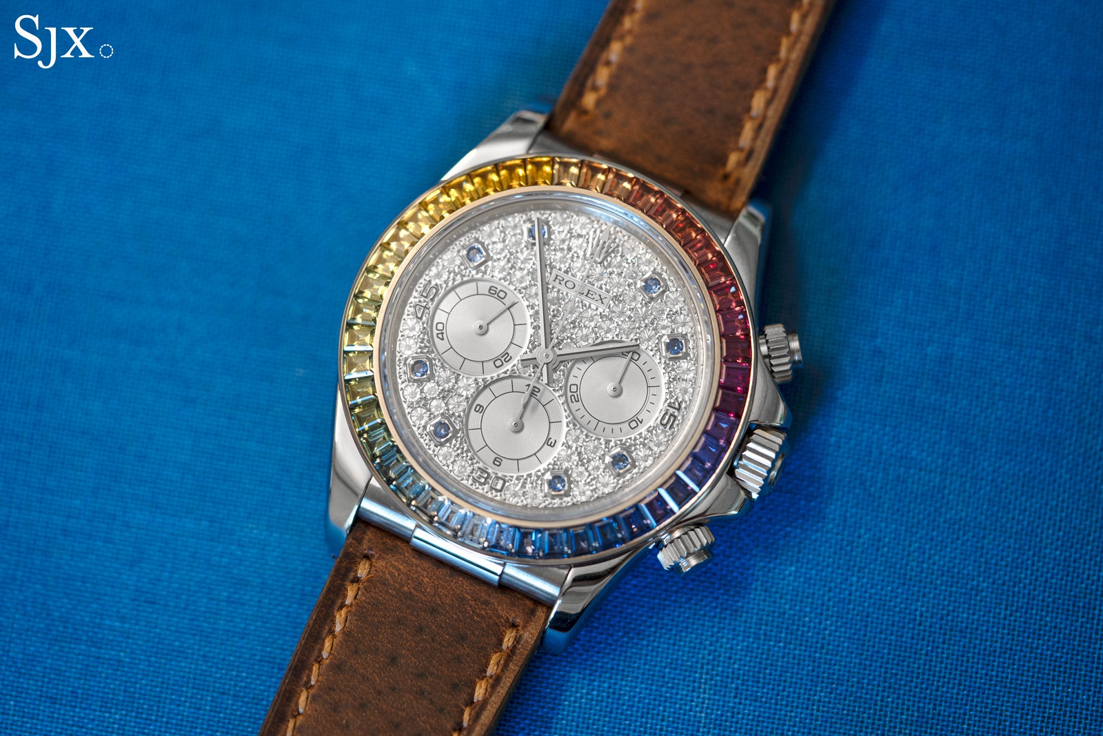 Rolex Daytona “Rainbow” Ref. 16599SAAEC: hồ sơ chiếc đầu tiên — ảnh chi tiết 2