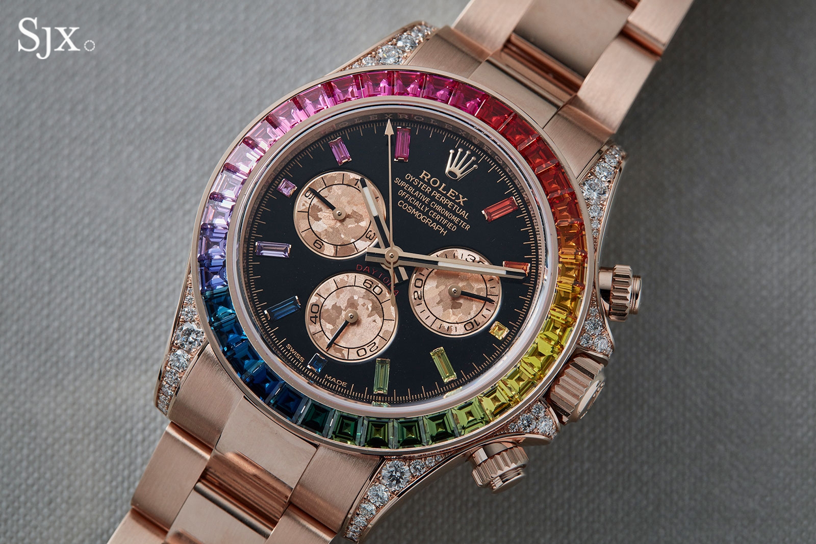 Rolex Daytona Rainbow Everose Ref. 116595RBOW