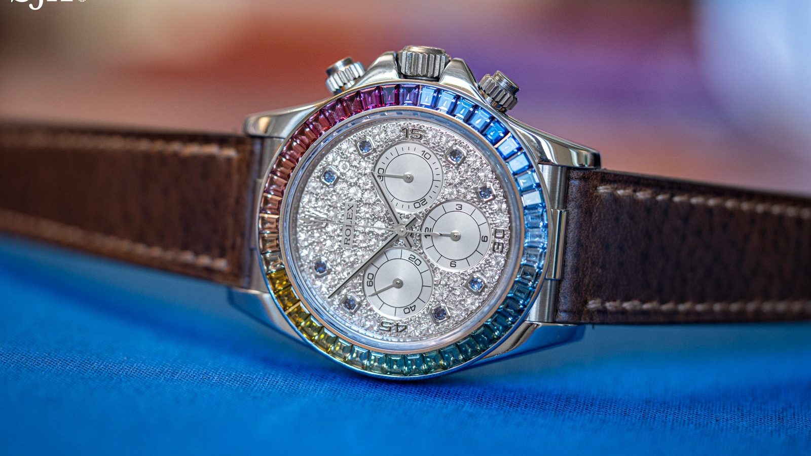 Rolex Daytona Rainbow 16599SAAEC: chiếc đầu tiên