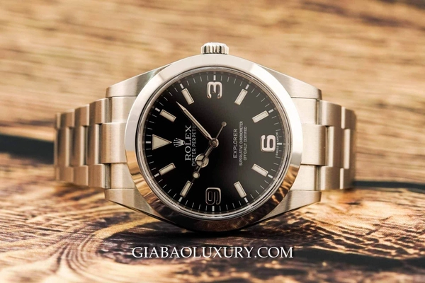 Rolex Explorer 214270: phân biệt mặt số Mark I và Mark II — ảnh chi tiết 01