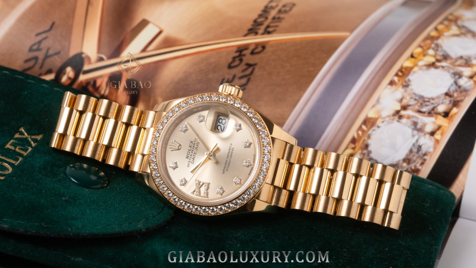 Rolex Lady-Datejust 28: tỷ lệ, cấu hình và cách đánh giá