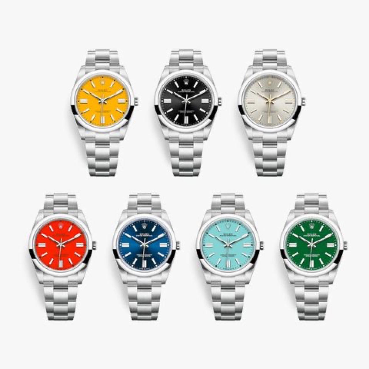 Rolex Oyster Perpetual 36 Ref. 126000 mặt hồng: Dải màu Oyster Perpetual được giới thiệu năm 2020